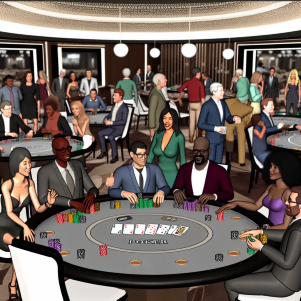 Poker est hangulatos asztal a AUTO SOFT X S.R.L. Poker Lounge-ban